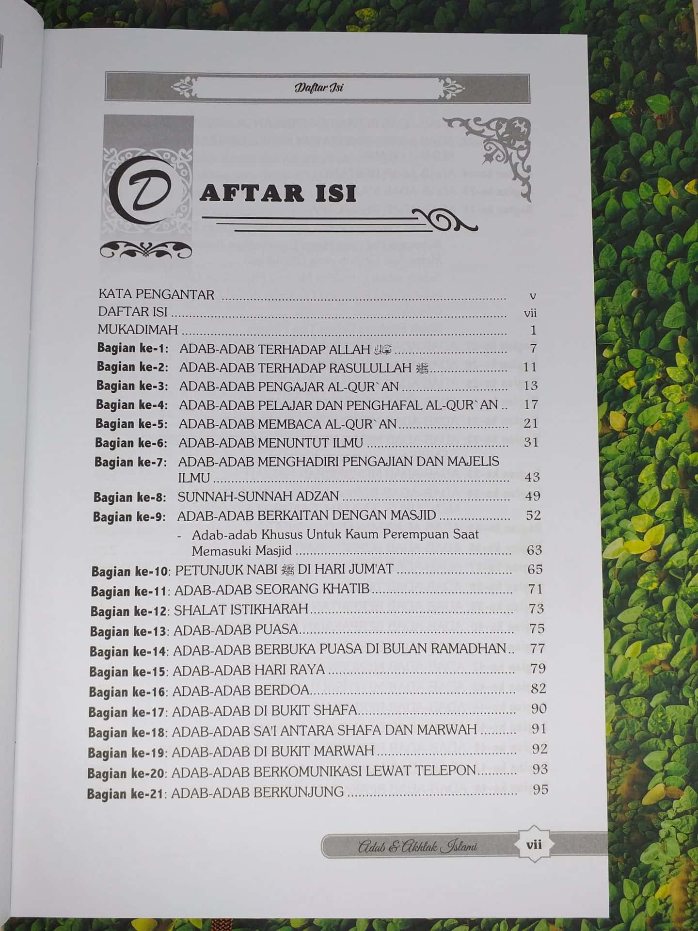 Adab dan Akhlak Islami Berdasarkan al-Qur'an dan as-Sunnah - Gambar 2