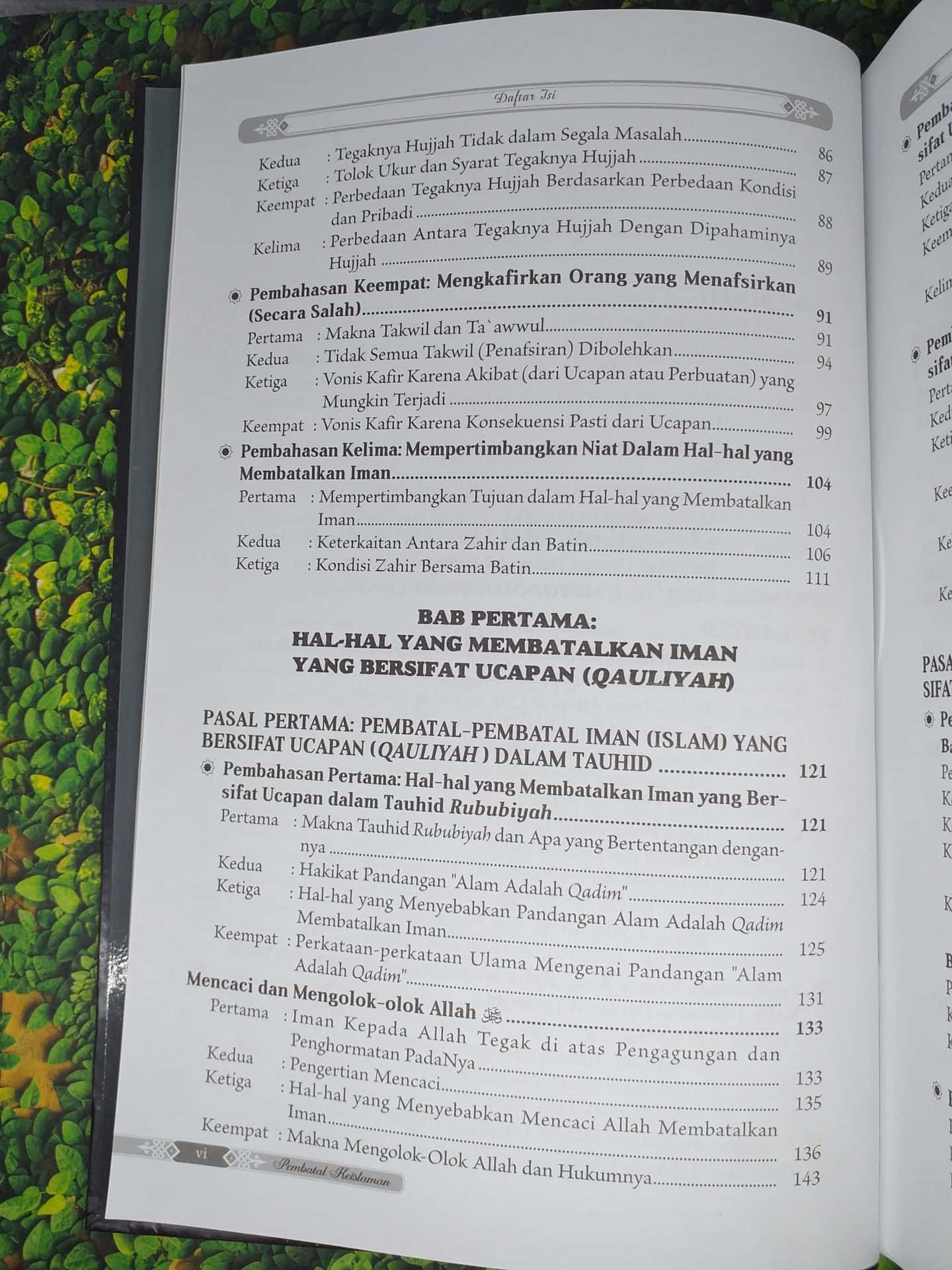 Keyakinan, Ucapan...PEMBATAL KEISLAMAN - Gambar 3