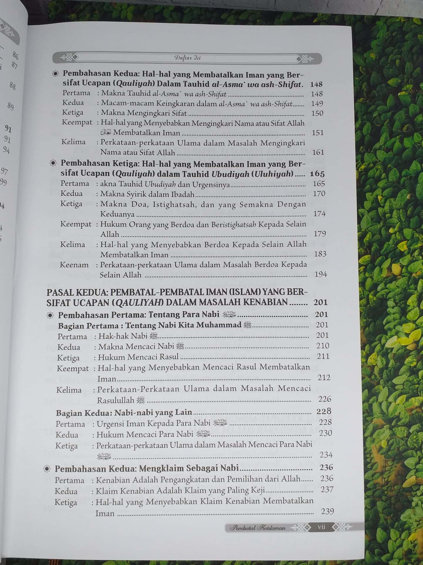 Keyakinan, Ucapan...PEMBATAL KEISLAMAN - Gambar 4