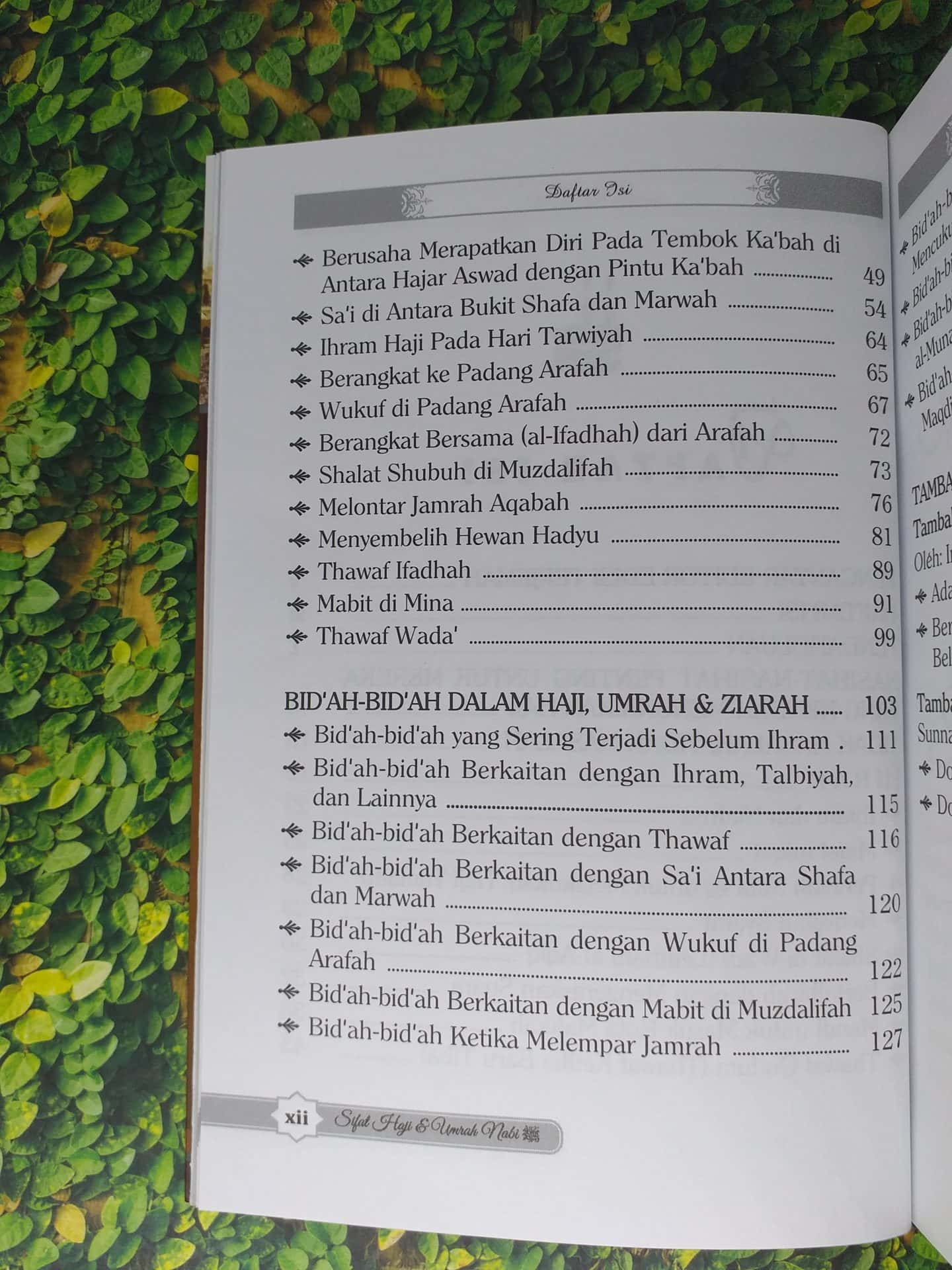 Sifat Haji dan Umrah Nabi-Praktis dan Lengkap Sebagaimana Diriwayatkan Para Sahabat Nabi - Gambar 3