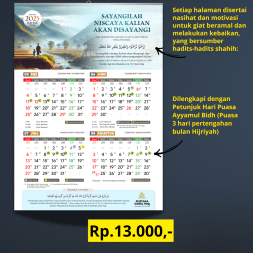 Kalender 2025 (Bukan Kalender Biasa)
